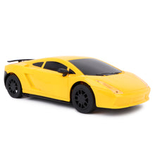 Load image into Gallery viewer, Mini Pro RC Car - Yellow | 27 MHz Fully Functionable | 1:24 Scale | Battery &amp; Charger Cable | Range upto 25m | Luminous Headlight | Perfect Tyre Grip | For Age 4+ Years
