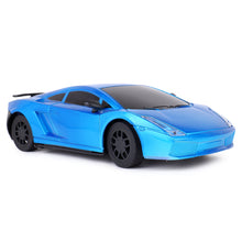 Load image into Gallery viewer, Mini Pro RC Car - Blue | 27 MHz Fully Functionable | 1:24 Scale | Battery &amp; Charger Cable | Range upto 25m | Luminous Headlight | Perfect Tyre Grip | For Age 4+ Years
