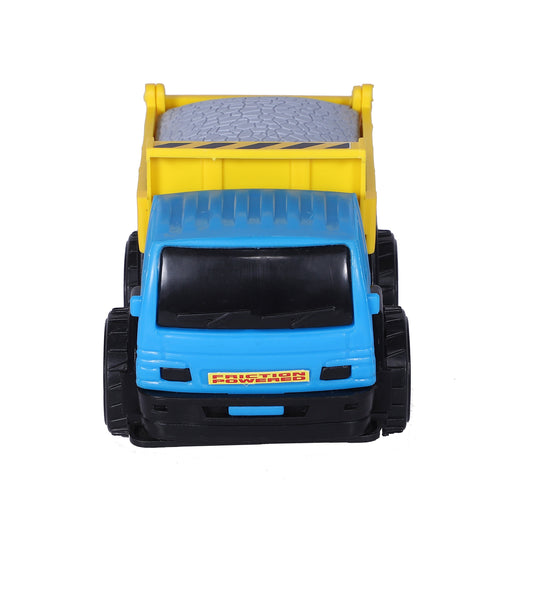 City Vector Friction Powered - Excavator | Friction Mini Toy | Unbreakable Toy | Push and Go | Crawling Toy | Made in India | For kids 2+ year