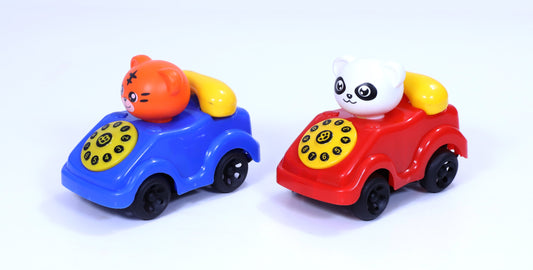 Pull String Telephone Car | Crib & Stroller Toy | Educational Pull Toy | Baby Pull Car | Infant learning toy | Sensory development toy For Toddlers