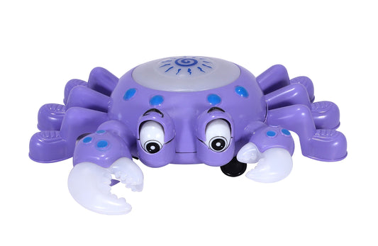 Dancing Crab Bump 'N' Go | Lights & Sound | Musical Baby Toy | Baby Dance Toy | Active Play Toy | Battery Operated Toy | Educational Toy for Infants | Infant Sensory Play Toy | For New Born & Toddlers