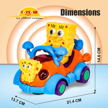 Load image into Gallery viewer, Sponge Bob Mushroom Rider Bump &#39;N&#39; Go | Lights &amp; Sound | Musical Baby Toy | Baby Dance Toy | Active Play Toy | Battery Operated Toy | Educational Toy for Infants | Infant Sensory Play Toy | For New Born &amp; Toddlers
