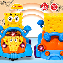 Load image into Gallery viewer, Sponge Bob Mushroom Rider Bump &#39;N&#39; Go | Lights &amp; Sound | Musical Baby Toy | Baby Dance Toy | Active Play Toy | Battery Operated Toy | Educational Toy for Infants | Infant Sensory Play Toy | For New Born &amp; Toddlers
