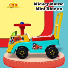 Load image into Gallery viewer, Mickey Mouse Mini Ride On | Push Ride-on | Push Car with Storage | Ride-On Car with Backrest | Ride On for Toddlers | For Kids 3+ years
