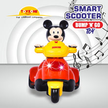 Load image into Gallery viewer, Smart Scooter Bump &#39;N&#39; Go | Lights &amp; Sound | Musical Baby Toy | Baby Dance Toy | Active Play Toy | Battery Operated Toy | Educational Toy for Infants | Infant Sensory Play Toy | For New Born &amp; Toddlers
