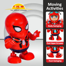 Load image into Gallery viewer, Spiderman Dance Hero Bump &#39;N&#39; Go | Lights &amp; Sound | Musical Baby Toy | Baby Dance Toy | Active Play Toy | Battery Operated Toy | Educational Toy for Infants | Infant Sensory Play Toy | For New Born &amp; Toddlers
