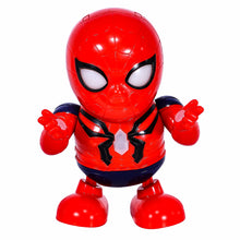 Load image into Gallery viewer, Spiderman Dance Hero Bump &#39;N&#39; Go | Lights &amp; Sound | Musical Baby Toy | Baby Dance Toy | Active Play Toy | Battery Operated Toy | Educational Toy for Infants | Infant Sensory Play Toy | For New Born &amp; Toddlers
