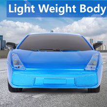 Load image into Gallery viewer, Mini Pro RC Car - Blue | 27 MHz Fully Functionable | 1:24 Scale | Battery &amp; Charger Cable | Range upto 25m | Luminous Headlight | Perfect Tyre Grip | For Age 4+ Years
