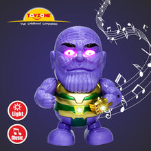 Load image into Gallery viewer, Thanos Dance Hero Bump &#39;N&#39; Go | Lights &amp; Sound | Musical Baby Toy | Baby Dance Toy | Active Play Toy | Battery Operated Toy | Educational Toy for Infants | Infant Sensory Play Toy | For New Born &amp; Toddlers
