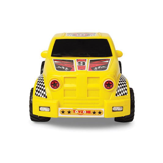Tornado Racing Car | Friction Powered Toy | Unbreakable Toy | Push and Go | Made in India | For kids 2+ year