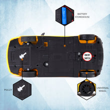 Load image into Gallery viewer, Mini Pro RC Car - Yellow | 27 MHz Fully Functionable | 1:24 Scale | Battery &amp; Charger Cable | Range upto 25m | Luminous Headlight | Perfect Tyre Grip | For Age 4+ Years
