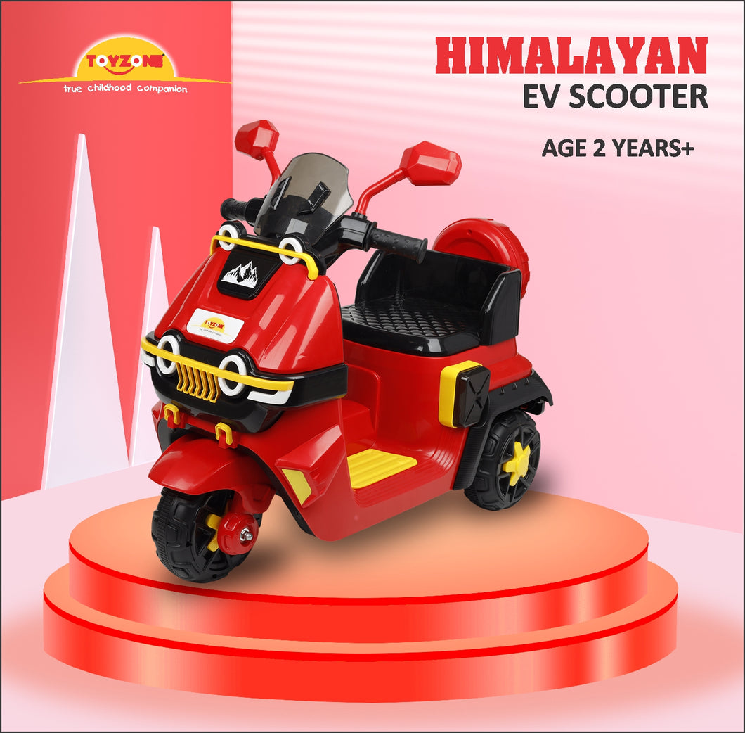 Rechargeable Himalayan Scooter (Red)