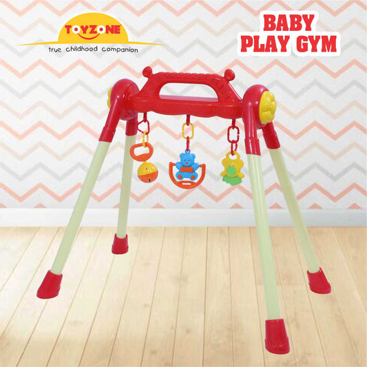 Giraffe Baby Play Gym | Baby Activity Gym | Hanging Rattles Toy | Early Learning Baby Gym | Rattle Play Mat for infants
