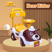 Load image into Gallery viewer, Bear Rider | Push Ride-on | Push Car with Storage | Ride-On Car with Backrest | Ride On for Toddlers | For Kids 3+ years
