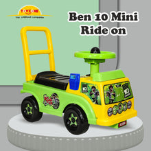 Load image into Gallery viewer, Ben10 Mini Ride On | Push Ride-on | Push Car with Storage | Ride-On Car with Backrest | Ride On for Toddlers | For Kids 3+ years
