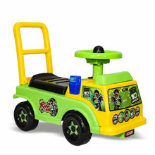 Load image into Gallery viewer, Ben10 Mini Ride On | Push Ride-on | Push Car with Storage | Ride-On Car with Backrest | Ride On for Toddlers | For Kids 3+ years
