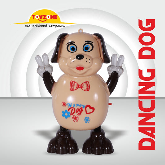 Dancing Dog Bump & Go | Lights & Sound | Musical Baby Toy | Baby Dance Toy | Active Play Toy | Battery Operated Toy | Educational Toy for Infants | Infant Sensory Play Toy | For New Born & Toddlers