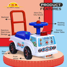 Load image into Gallery viewer, Doraemon Mini Ride On | Push Ride-on | Push Car with Storage | Ride-On Car with Backrest | Ride On for Toddlers | For Kids 3+ years
