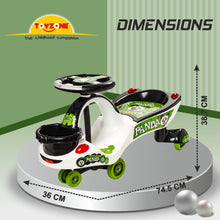 Load image into Gallery viewer, Eco Panda Magic Car | Ride-on car | Swing car | kids toy car | Comfortable Seat | Elegant Design | Twister Ride on | Pedal-free car | For kids 3+ years
