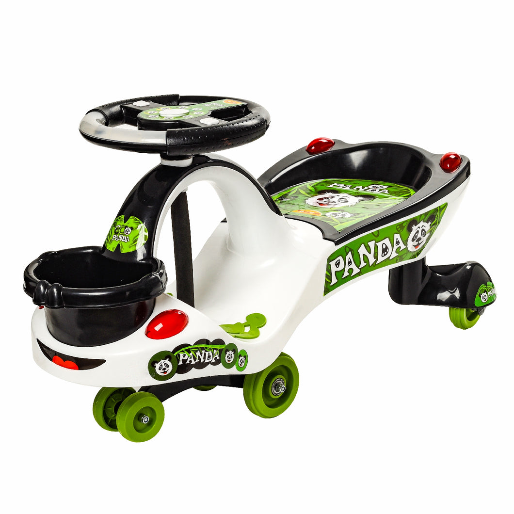 Eco Panda Magic Car | Ride-on car | Swing car | kids toy car | Comfortable Seat | Elegant Design | Twister Ride on | Pedal-free car | For kids 3+ years