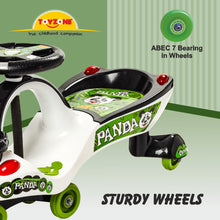 Load image into Gallery viewer, Eco Panda Magic Car | Ride-on car | Swing car | kids toy car | Comfortable Seat | Elegant Design | Twister Ride on | Pedal-free car | For kids 3+ years
