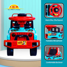 Load image into Gallery viewer, Mickey Mouse Safari | Push Ride-on | Push Car with Storage | Ride-On Car with Backrest | Ride On for Toddlers | For Kids 3+ years
