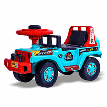 Load image into Gallery viewer, Mickey Mouse Safari | Push Ride-on | Push Car with Storage | Ride-On Car with Backrest | Ride On for Toddlers | For Kids 3+ years
