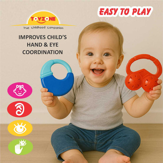 11 Pcs. Baby Rattles Set | Infant Rattle | Infant Sensory Rattle Set | Baby First Rattles | Baby Developmental Toys | Grasping Rattles for Babies | Newborn Gift Set | For Infants