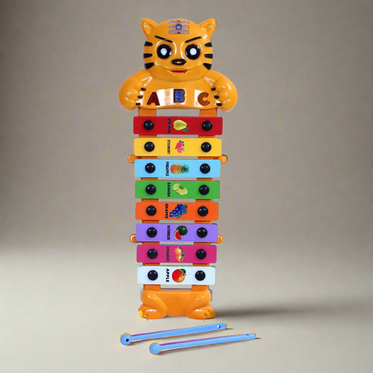 Tiger Xylophone | Baby Musical Toy | Musical Instrument for Kids | Kids Rhythm Toy | Toddler Music Exploration |  For 3+ years