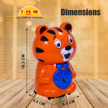 Load image into Gallery viewer, Tiger Bump &#39;N&#39; Go | Lights &amp; Sound | Musical Baby Toy | Baby Dance Toy | Active Play Toy | Battery Operated Toy | Educational Toy for Infants | Infant Sensory Play Toy | For New Born &amp; Toddlers
