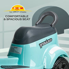 Load image into Gallery viewer, Wizard Electric Scooty - Blue | Rechargeable Scooty | Powered by 6V &amp; 4.5 AH Battery | Ride-On Scooter | Kids Electric Scooty | For Kids 3+ Years
