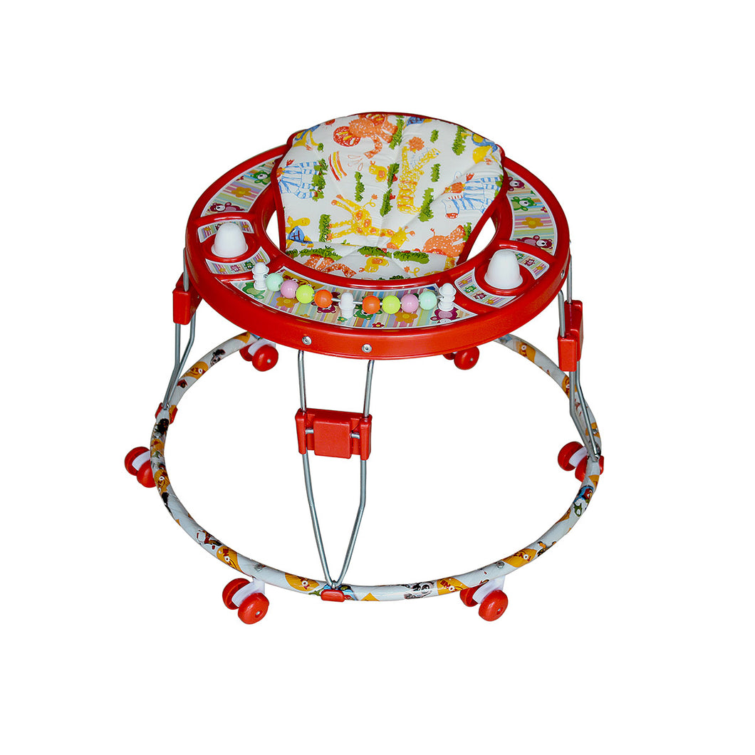 Round Small Walker - Red