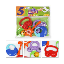 Load image into Gallery viewer, 5 Pcs. Baby Rattles (PVC Pack)
