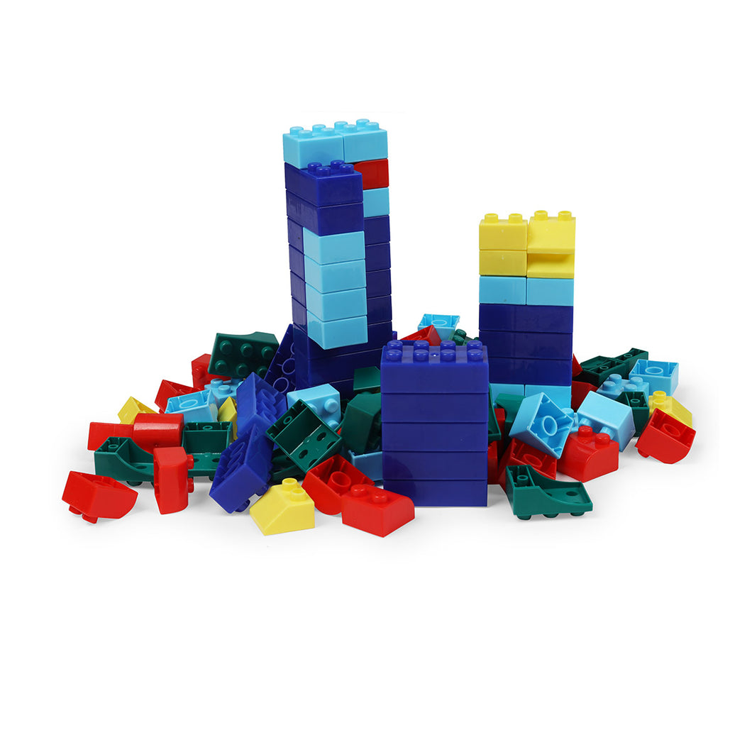 Motu Patlu Educational Bus Blocks (111pcs)