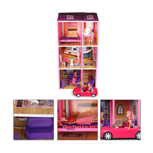 Load image into Gallery viewer, Super Star Giant Three Story Doll House
